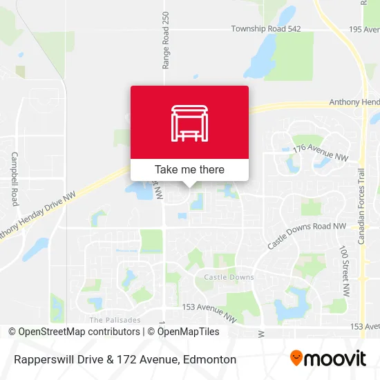 Rapperswill Drive & 172 Avenue map