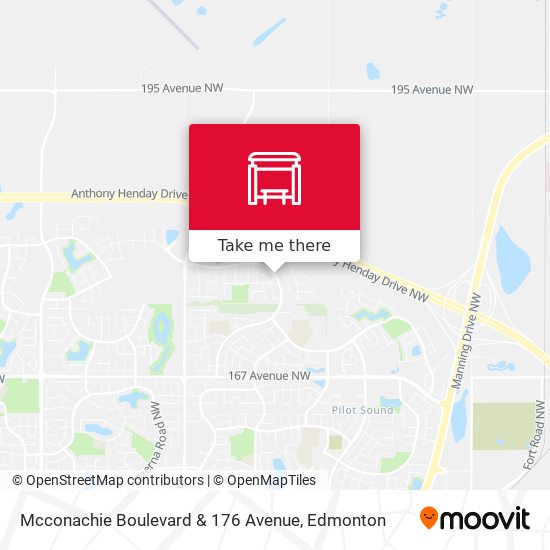 Mcconachie Boulevard & 176 Avenue map