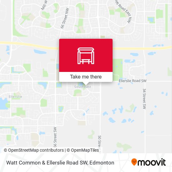 Watt Common & Ellerslie Road SW map