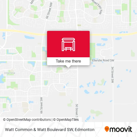 Watt Common & Watt Boulevard SW plan