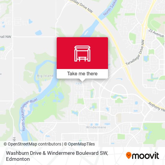Washburn Drive & Windermere Boulevard SW plan