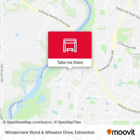 Windermere Wynd & Wheaton Drive map