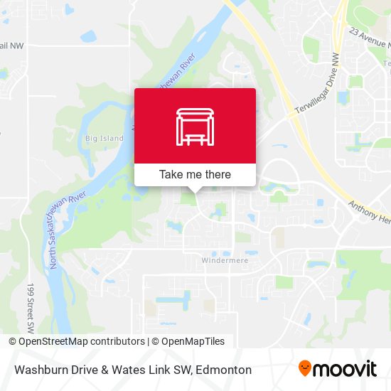 Washburn Drive & Wates Link SW plan