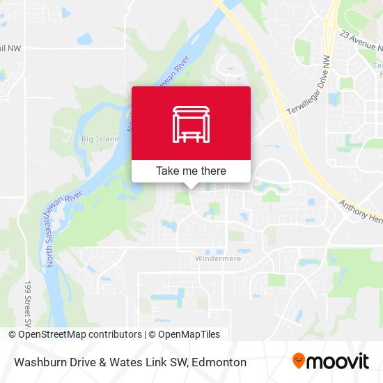 Washburn Drive & Wates Link SW plan