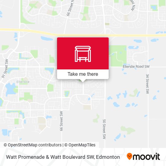 Watt Promenade & Watt Boulevard SW plan