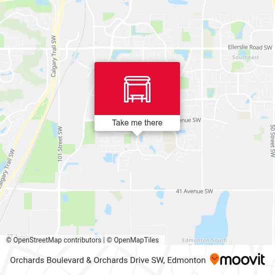 Orchards Boulevard & Orchards Drive SW plan
