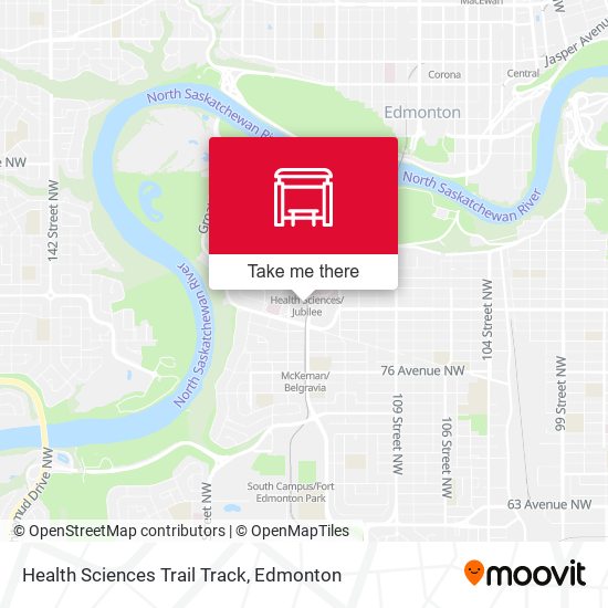 Health Sciences Trail Track map