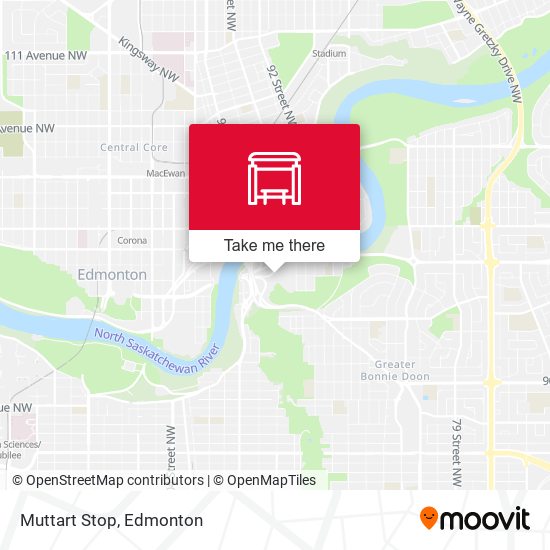 Muttart Stop map