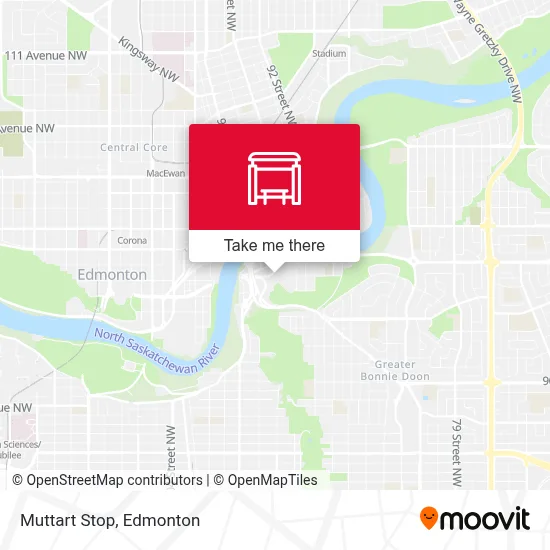 Muttart Stop map