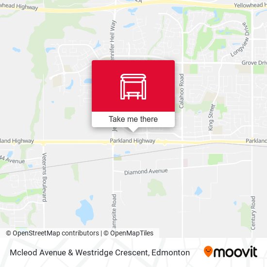 Mcleod Avenue & Westridge Crescent plan