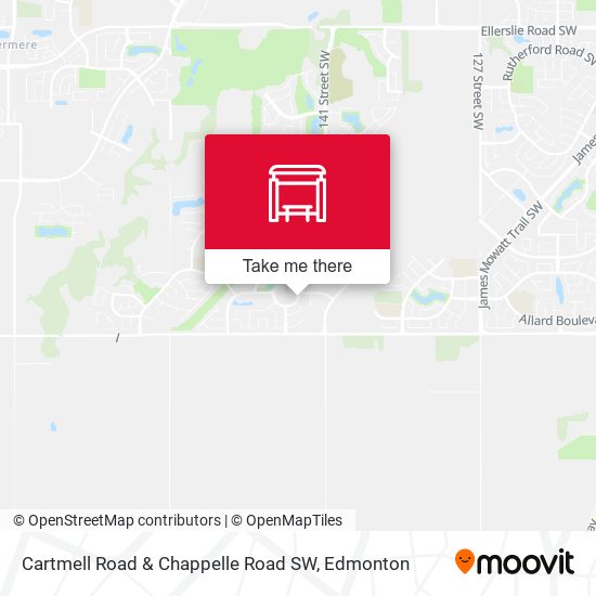 Cartmell Road & Chappelle Road SW map