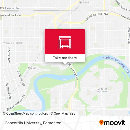 Concordia University map