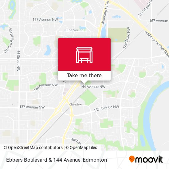 Ebbers Boulevard & 144 Avenue map