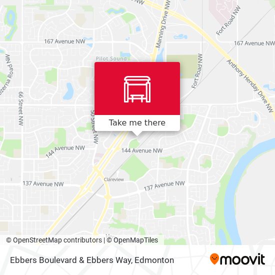 Ebbers Boulevard & Ebbers Way map