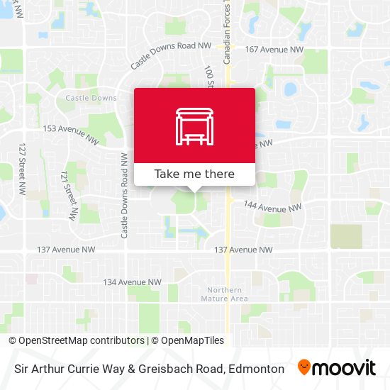 Sir Arthur Currie Way & Greisbach Road plan