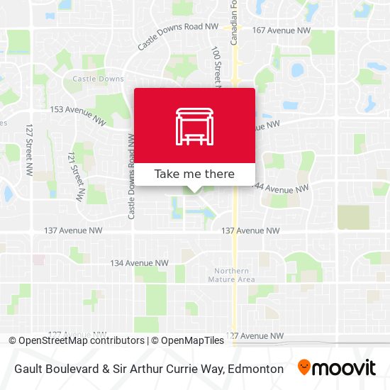Gault Boulevard & Sir Arthur Currie Way plan