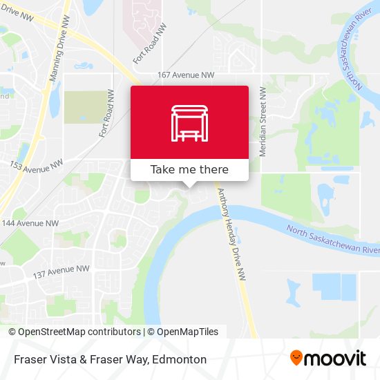 Fraser Vista & Fraser Way map