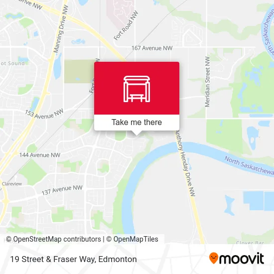 19 Street & Fraser Way map