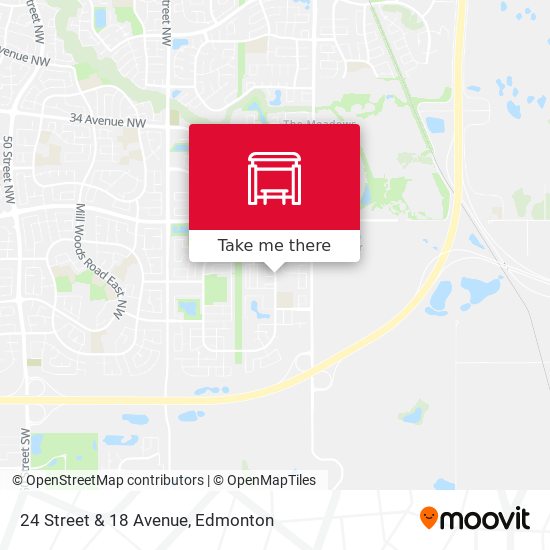 24 Street & 18 Avenue plan