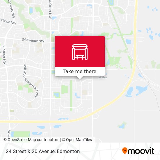 24 Street & 20 Avenue plan