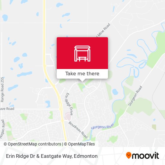 Erin Ridge Dr & Eastgate Way map