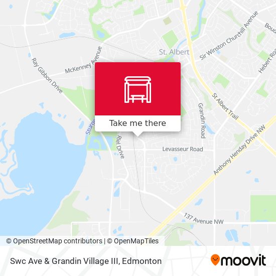Swc Ave & Grandin Village III map