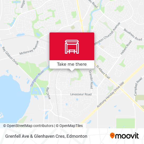 Grenfell Ave & Glenhaven Cres plan
