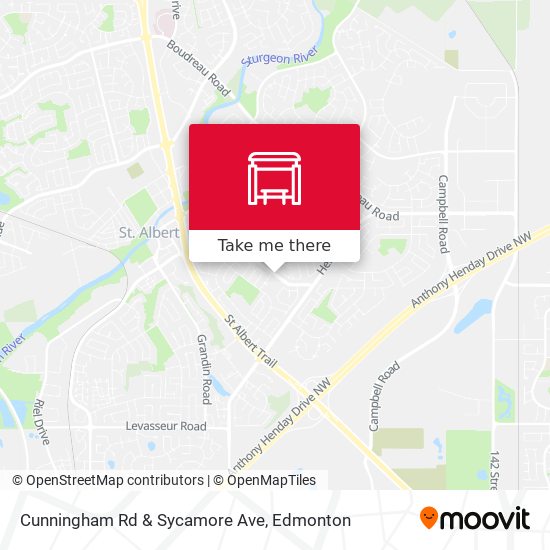 Cunningham Rd & Sycamore Ave plan