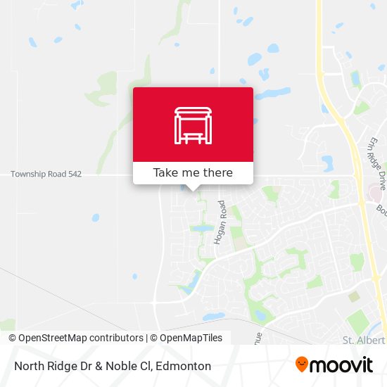 North Ridge Dr & Noble Cl plan