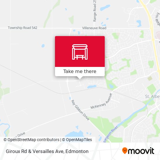 Giroux Rd & Versailles Ave plan