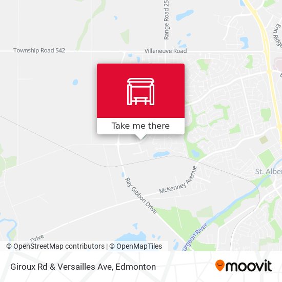 Giroux Rd & Versailles Ave map