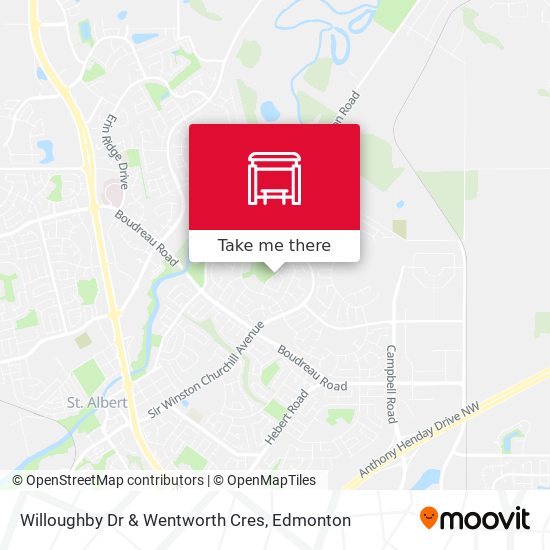 Willoughby Dr & Wentworth Cres plan