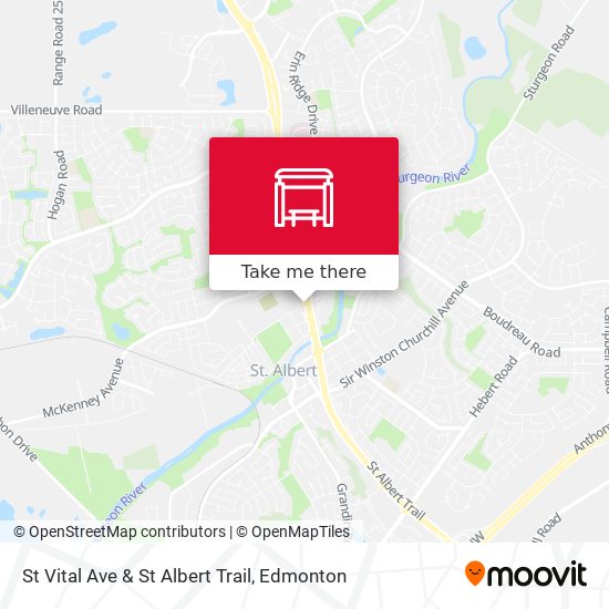 St Vital Ave & St Albert Trail plan