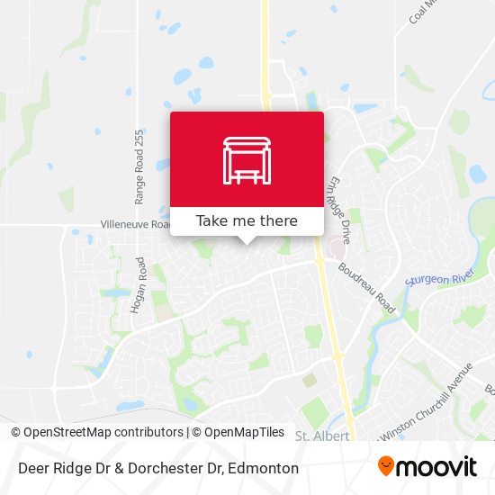 Deer Ridge Dr & Dorchester Dr plan