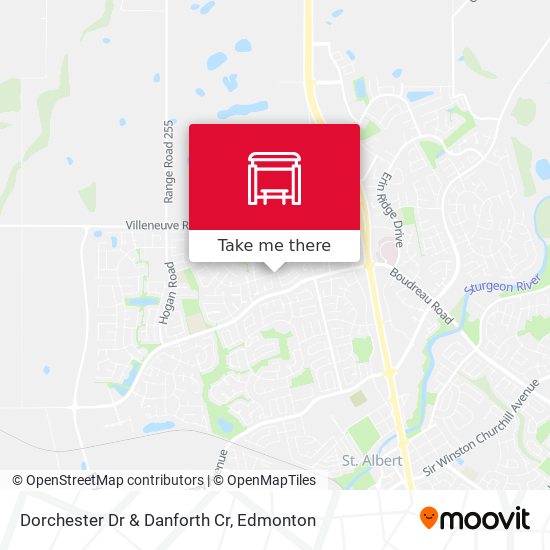 Dorchester Dr & Danforth Cr plan