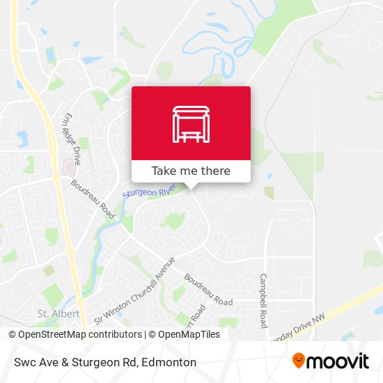 Swc Ave & Sturgeon Rd map