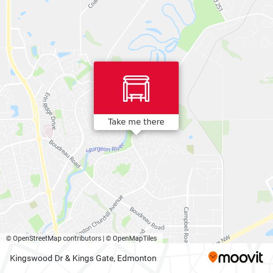 Kingswood Dr & Kings Gate plan