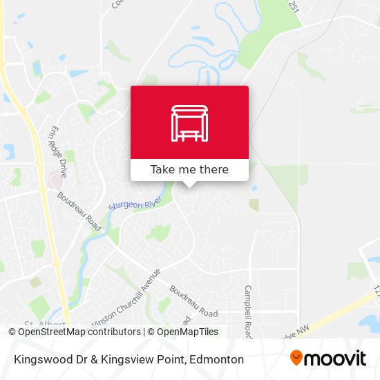 Kingswood Dr & Kingsview Point map