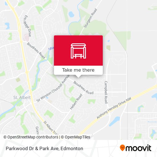 Parkwood Dr & Park Ave plan