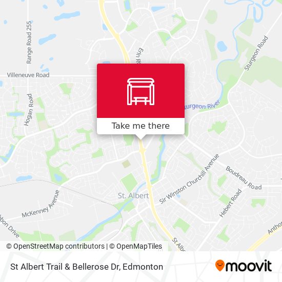 St Albert Trail & Bellerose Dr plan