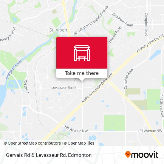 Gervais Rd & Levasseur Rd plan