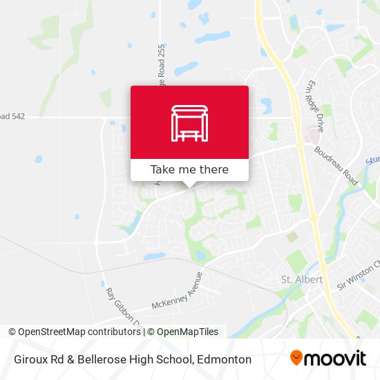 Giroux Rd & Bellerose High School plan