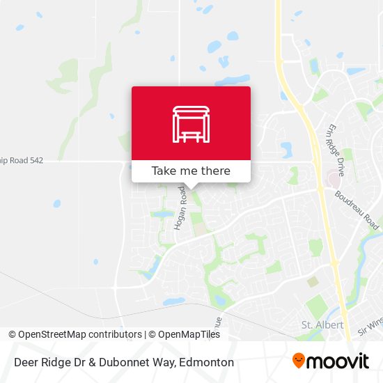 Deer Ridge Dr & Dubonnet Way map