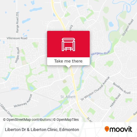 Liberton Dr & Liberton Clinic map