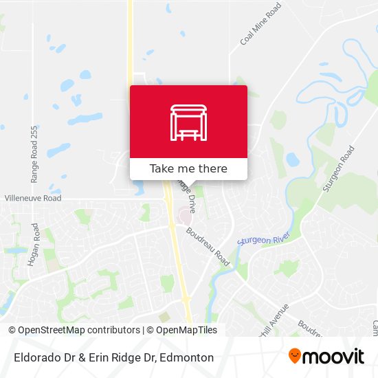 Eldorado Dr & Erin Ridge Dr map