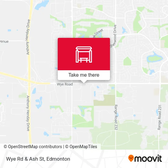 Wye Rd & Ash St plan