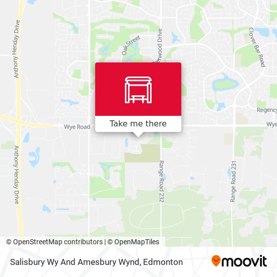Salisbury Wy And Amesbury Wynd map