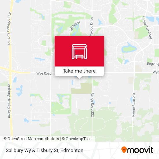 Salibury Wy & Tisbury St map