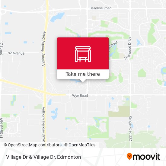 Village Dr & Village Dr map