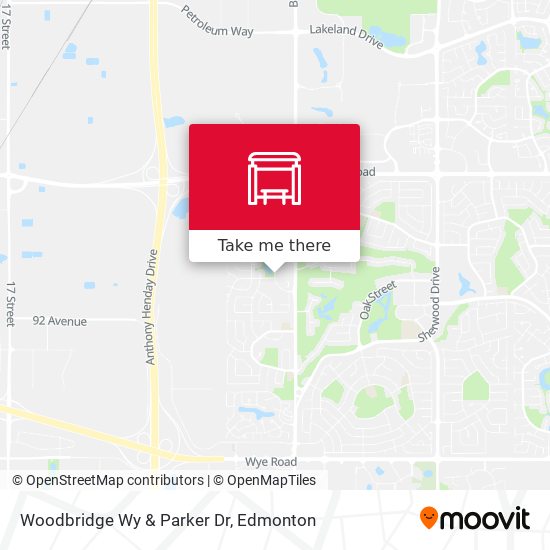 Woodbridge Wy & Parker Dr plan